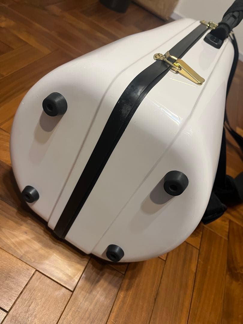 DACオリジナルトロンボーンケース　テナー&テナーバス用　オフホワイト 金ラッチ