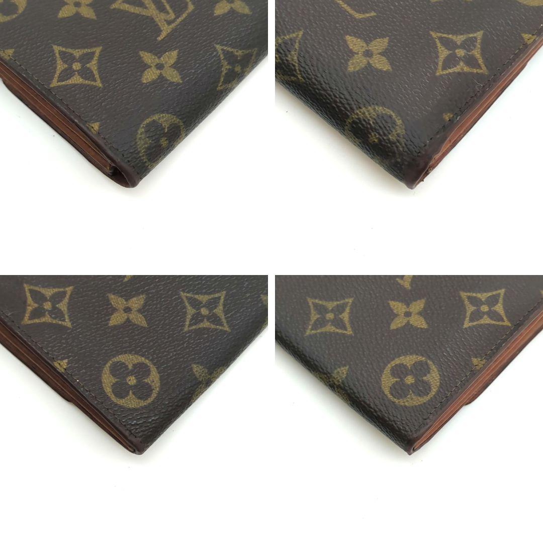 ルイヴィトン モノグラム ポシェット ポルトモネ クレディ 長財布 D1