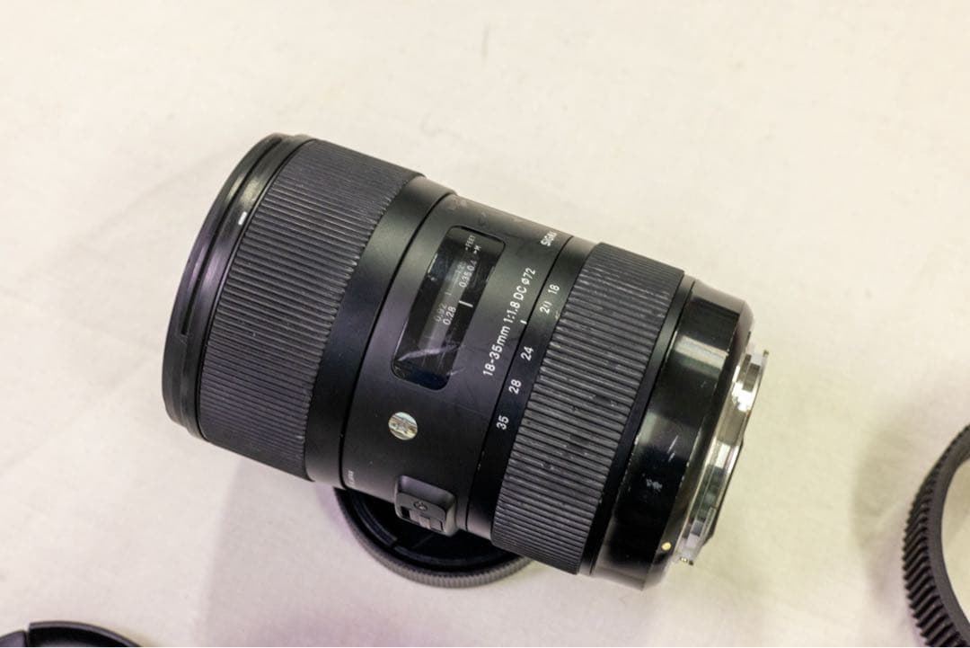 sigma 18-35mm f1.8 キャノン EFマウント