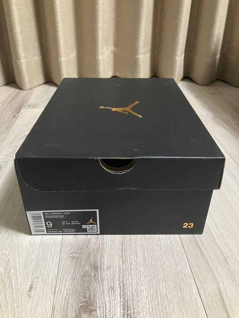 NIKE Air jordan 1 LOW GOLF ブラッククロコダイル