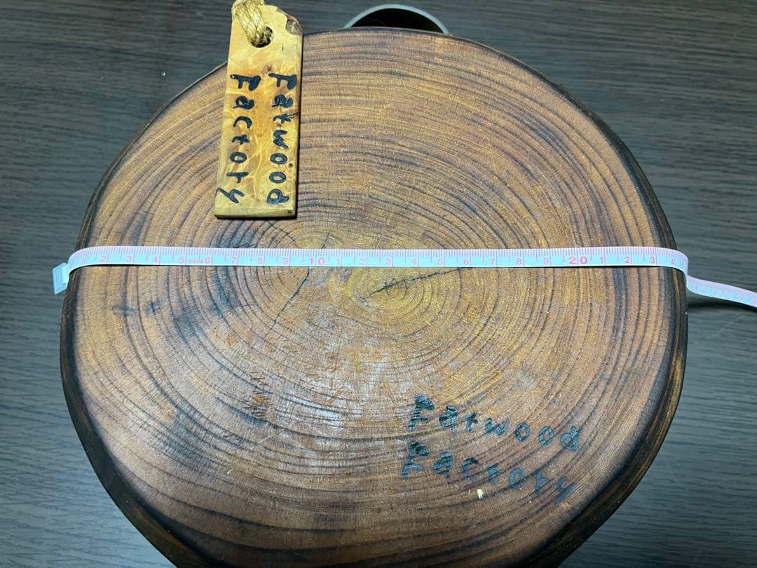 fatwoodfactory焔燻造り薪割り台アイアンハンドル仕様 - メルカリ