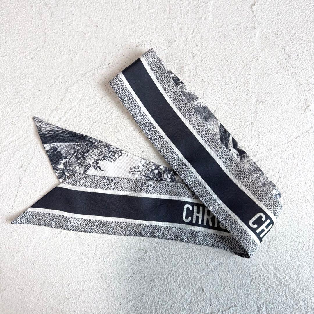 未使用】Christian Dior ディオール ミッツァ シルク スカーフ - メルカリ