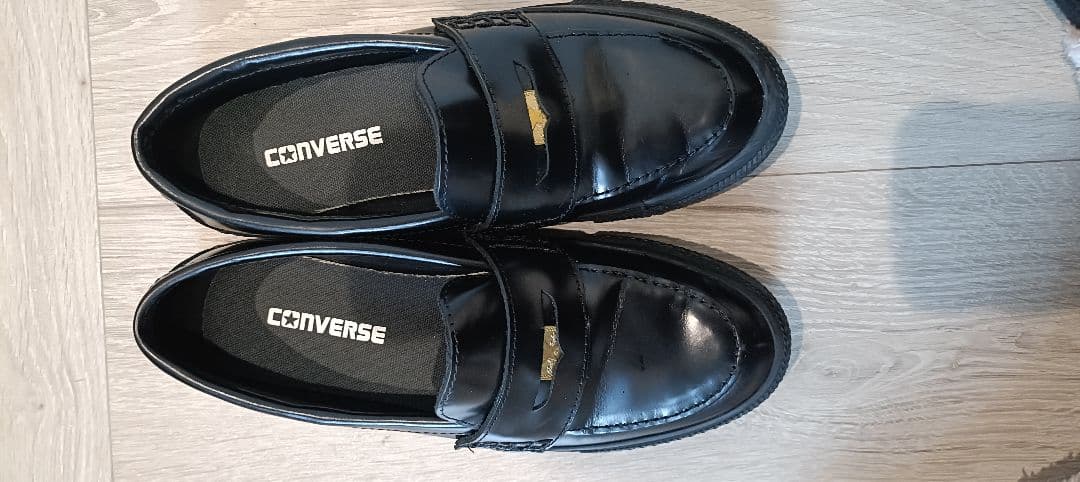 CONVERSE ブラック ローファー ALL STAR