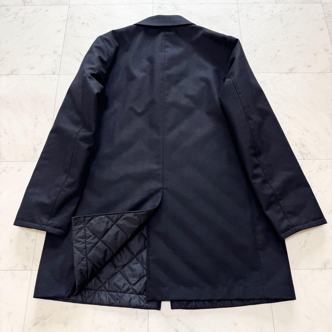 MACKINTOSH】ステンカラーコートリバーシブル サーモア ヘリンボーン