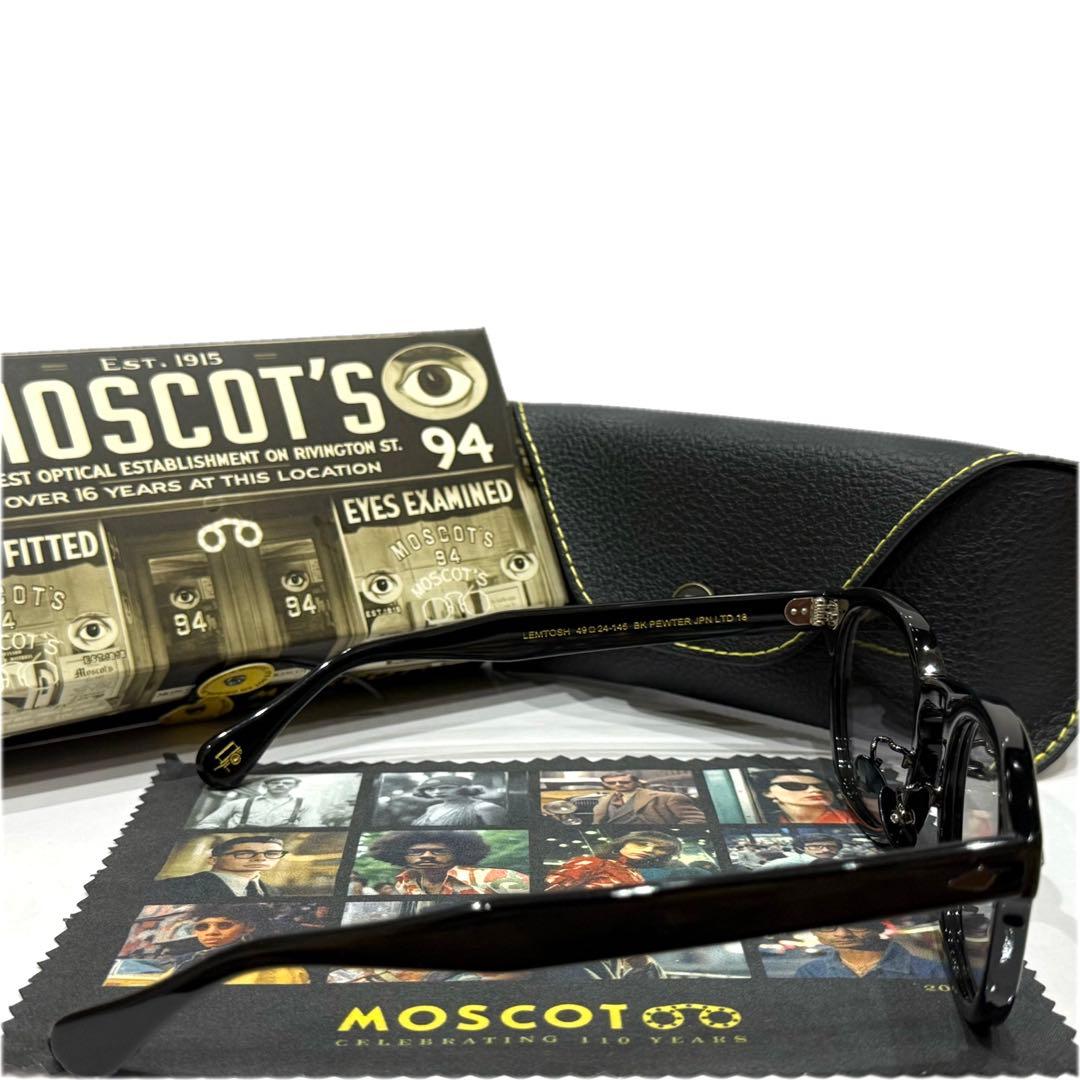 極美品】限定完売 モスコット レムトッシュ 49 ピューター 18JPNLTD