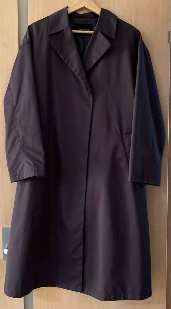 UNTITLED コートダウンベストフード付きトレンチコート