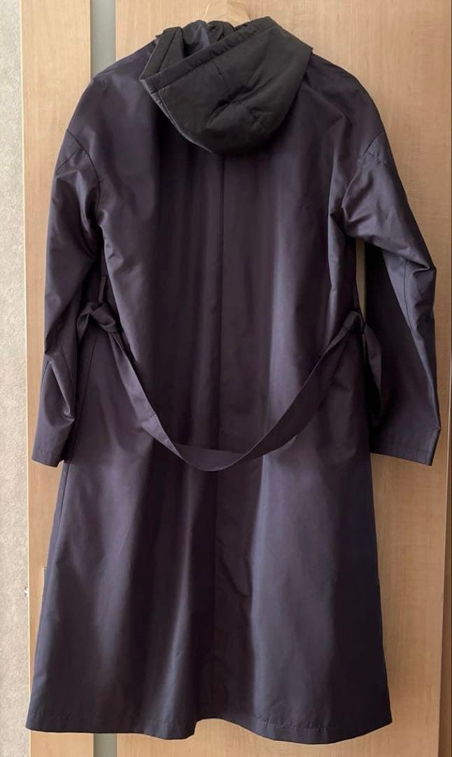 UNTITLED コートダウンベストフード付きトレンチコート