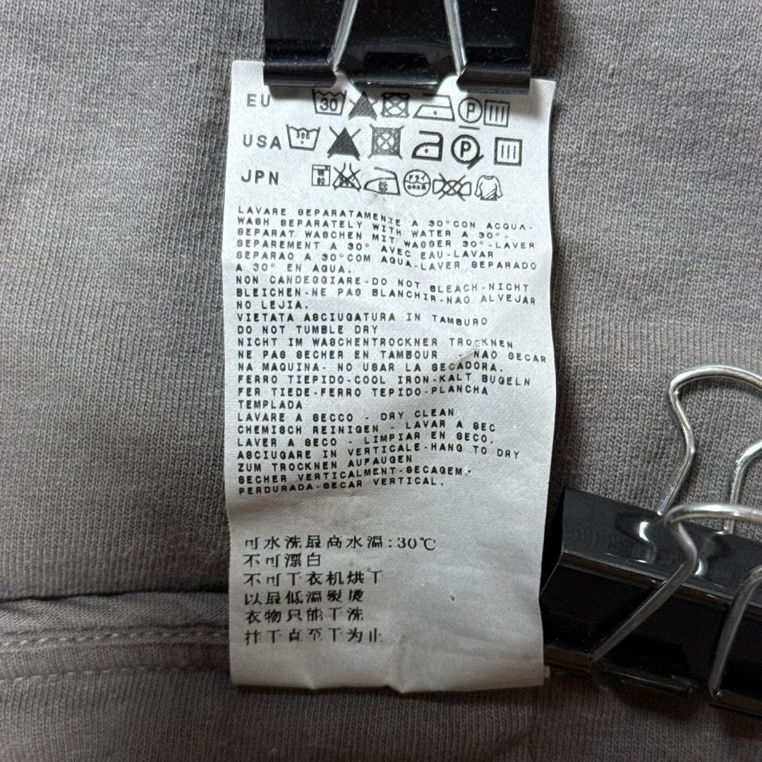 《11AW》STONE  ガーメントダイ キルティングシャツ グレー