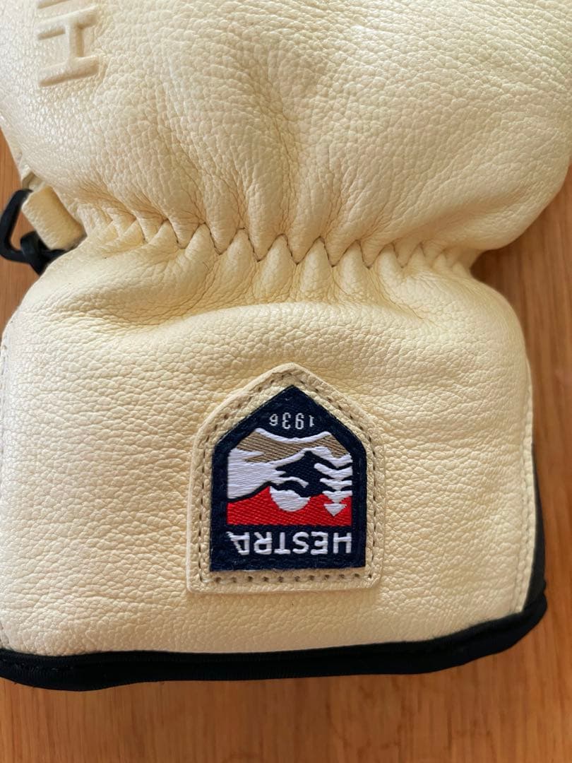 【ma】　Hestra ヘストラ スキーグローブ 3フィンガー フルレザー