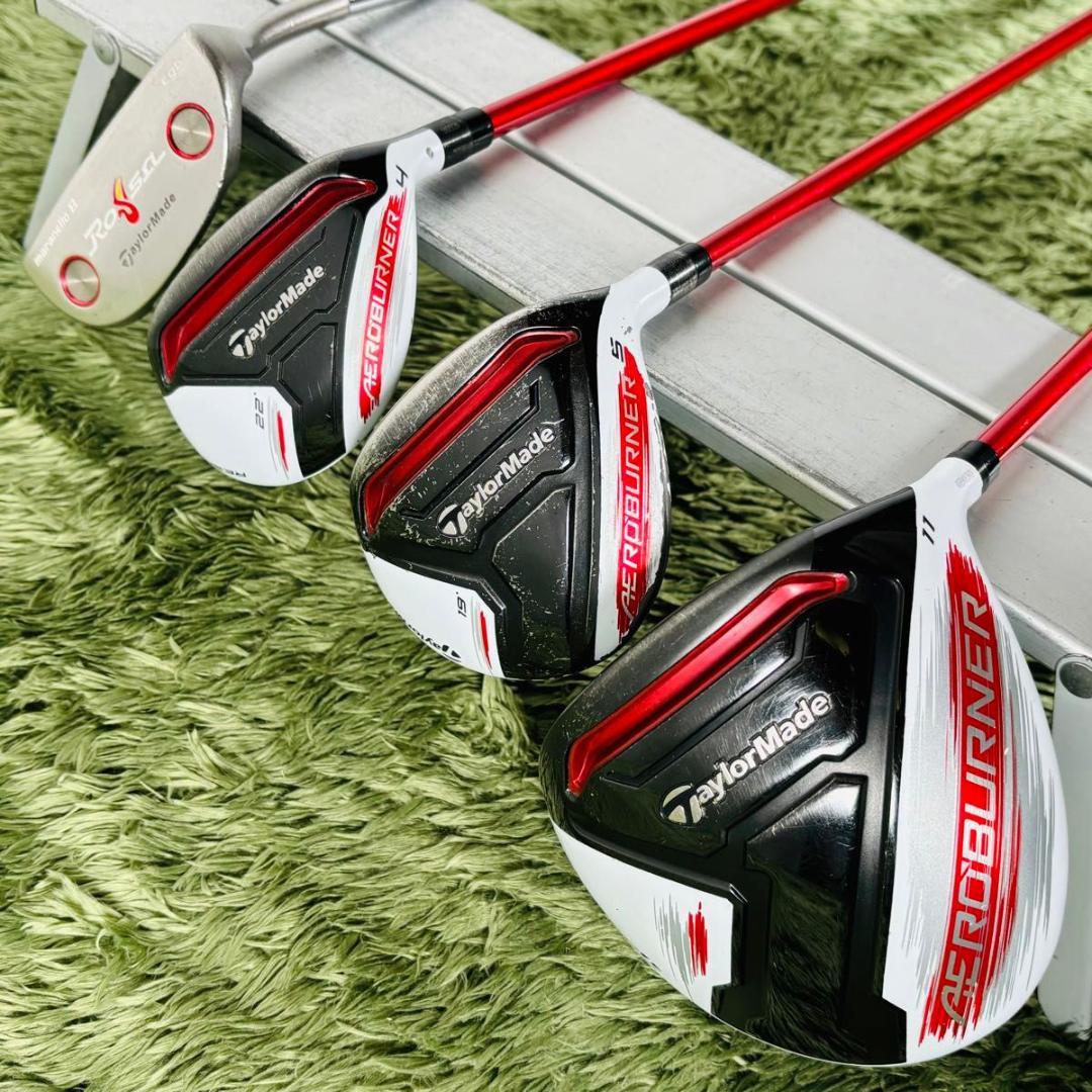 テーラーメイド エアロバーナー 12本セット メンズゴルフ 初心者 入門