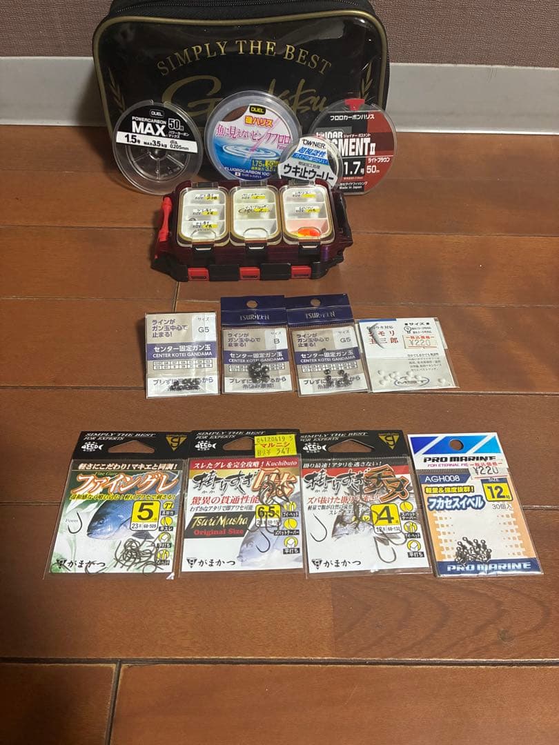まとめ売り 釣り仕掛けセットとライン - メルカリ