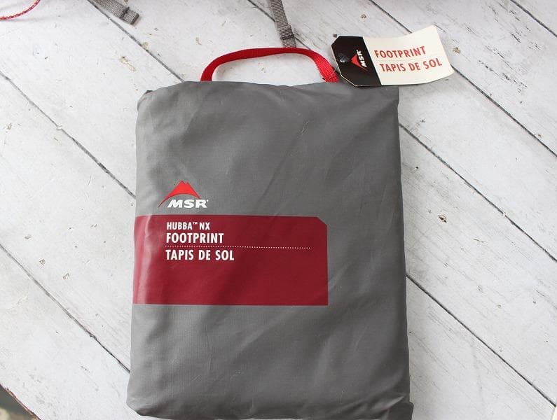 未使用 MSR ハバNX ホワイト 37746 フットプリント付き