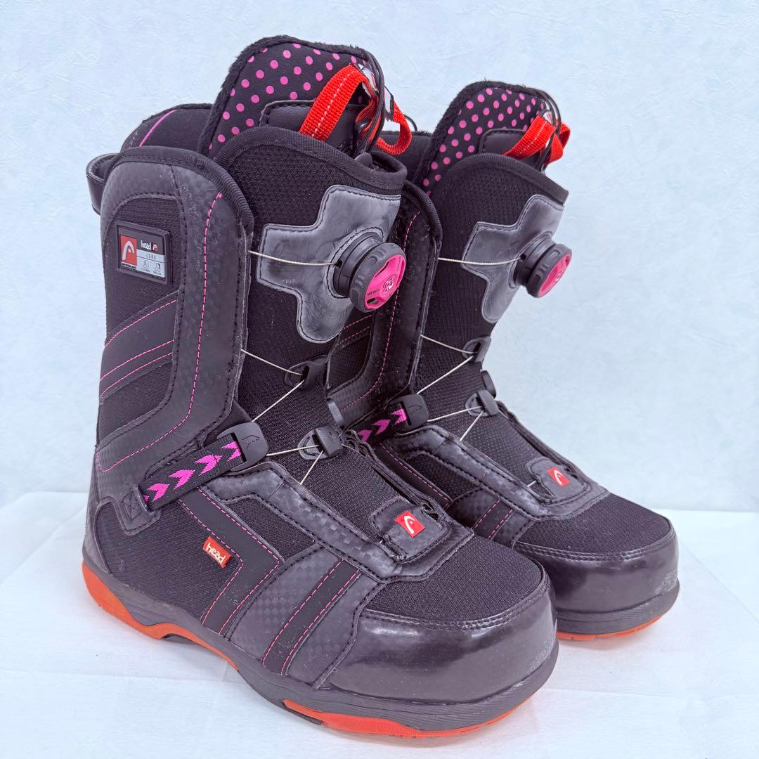 HEAD BOA スノーボードブーツ　レディース　24.5cm 状態良好
