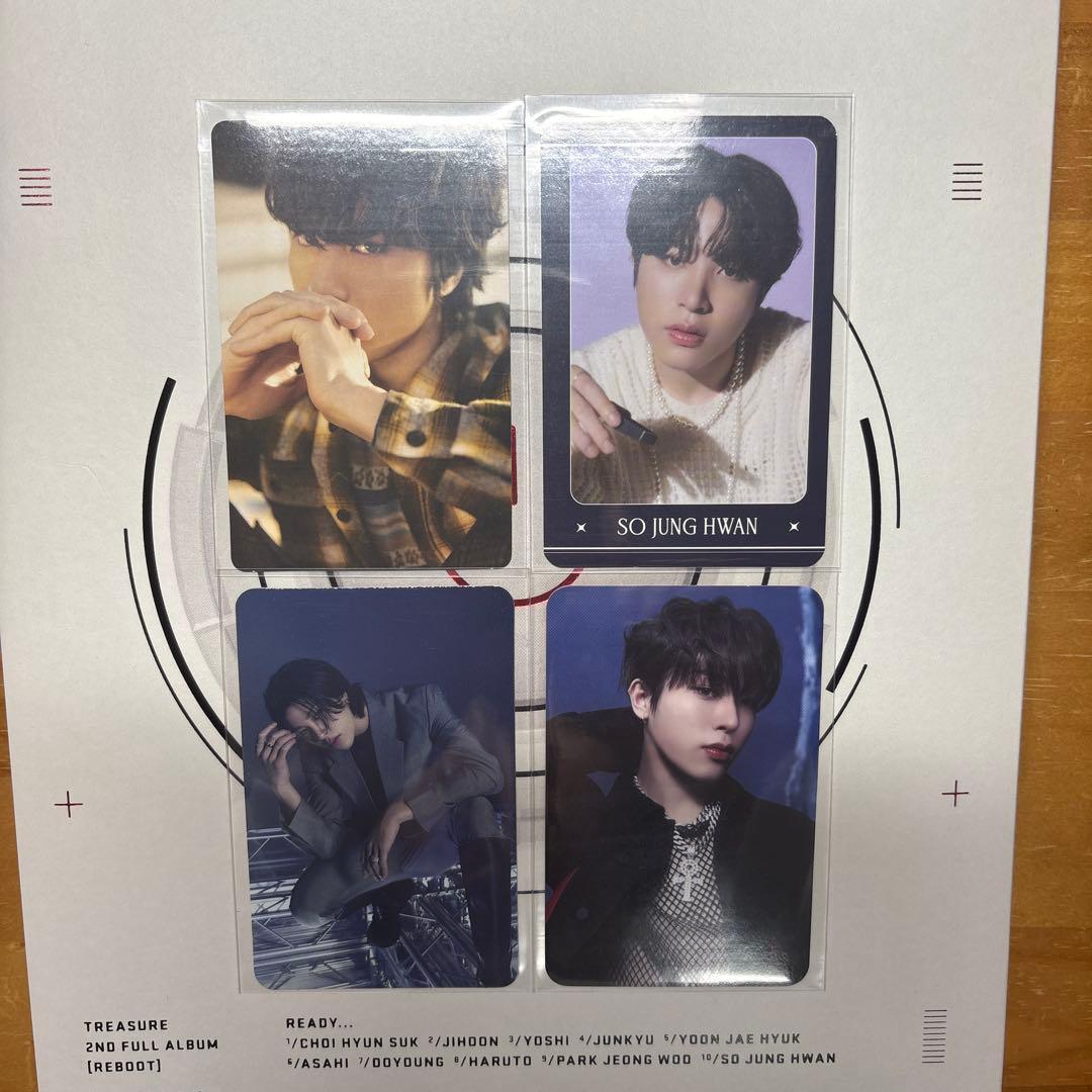 TREASURE トレカ ジョンファン 4枚セット - メルカリ