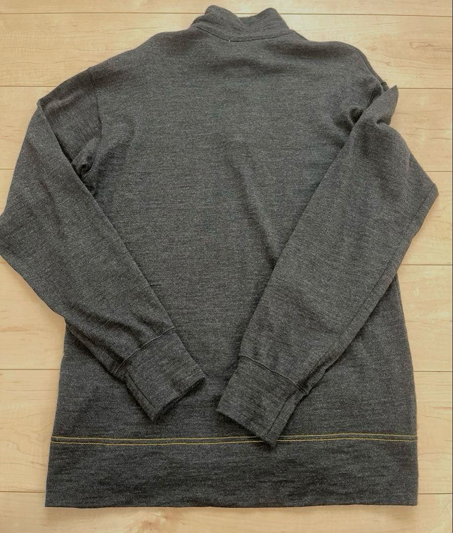 COMME des GARCONS HOMME ハイネック　ハーフジップニット