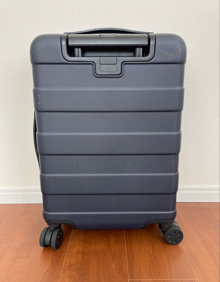 無印良品 MUJI トラベル スーツケース キャリーケース36L ネイビー