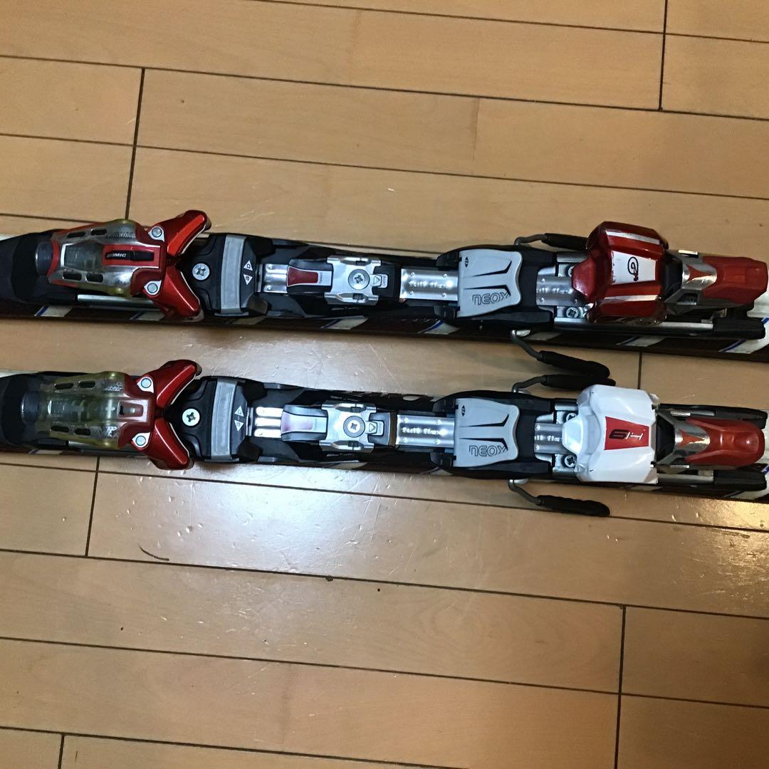 atomic LT 9 スキー 板166cm とビンディングとスキーケース 付き