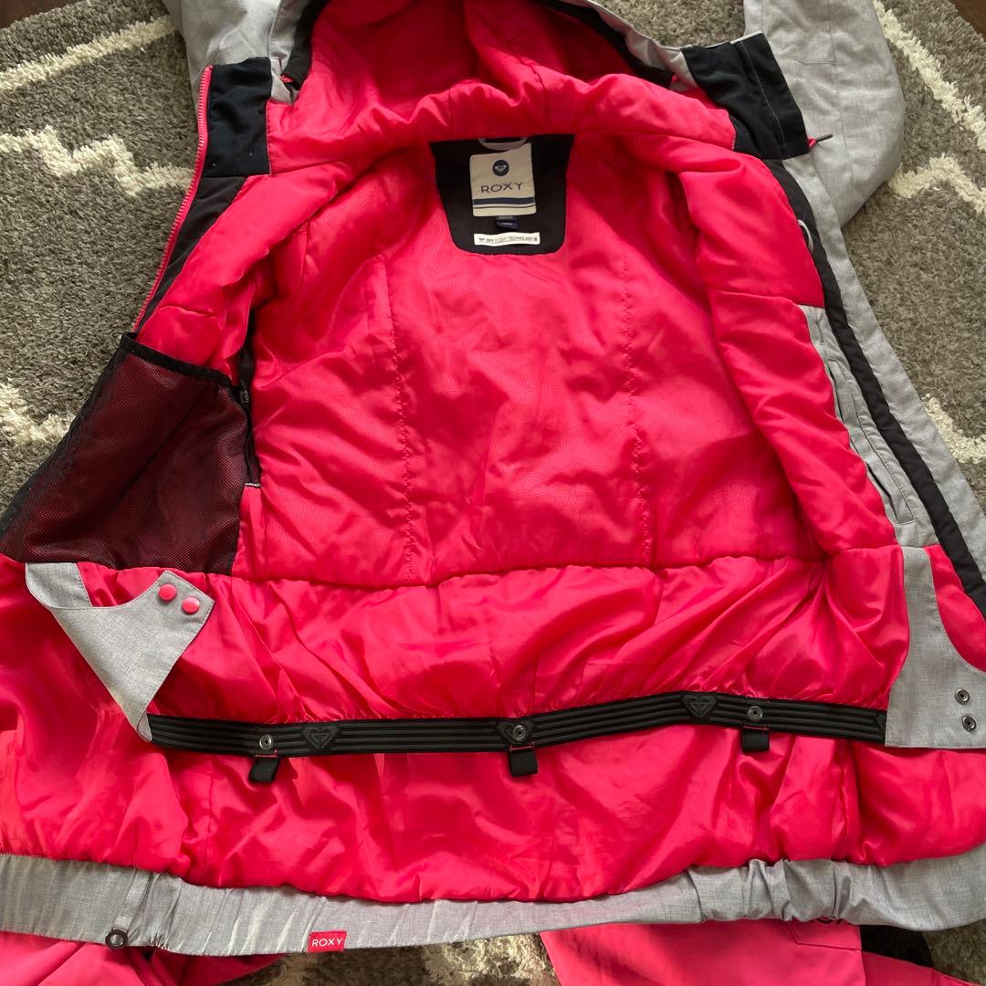 【美品】ROXY　スノボウェア　セットアップ　レディースSサイズ