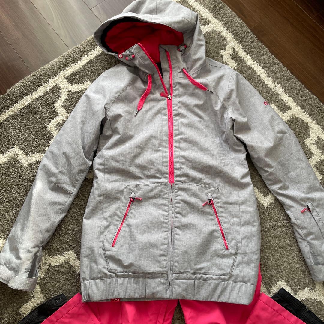 【美品】ROXY　スノボウェア　セットアップ　レディースSサイズ