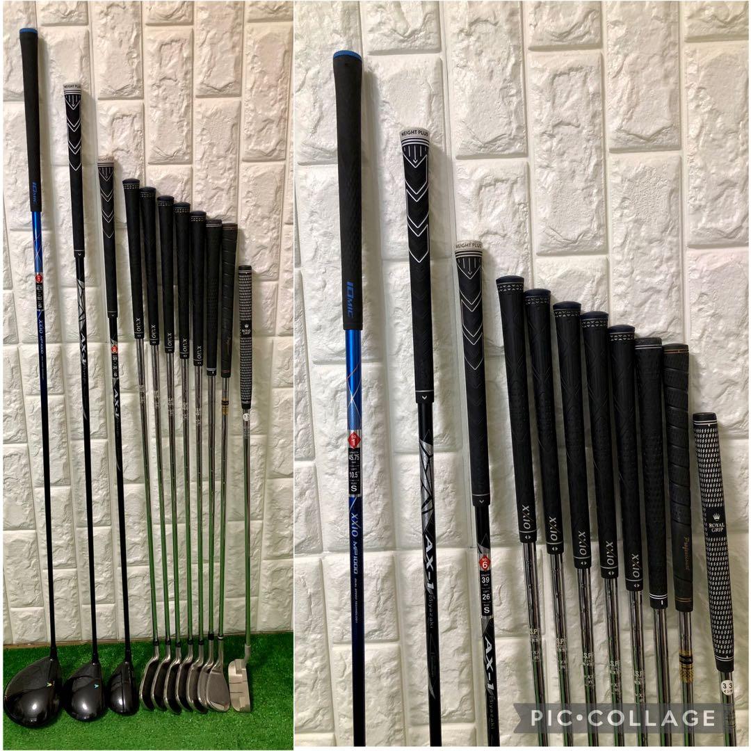 超豪華☆メンズ ゴルフクラブセット☆ゼクシオエックス eks☆キャディバッグ付