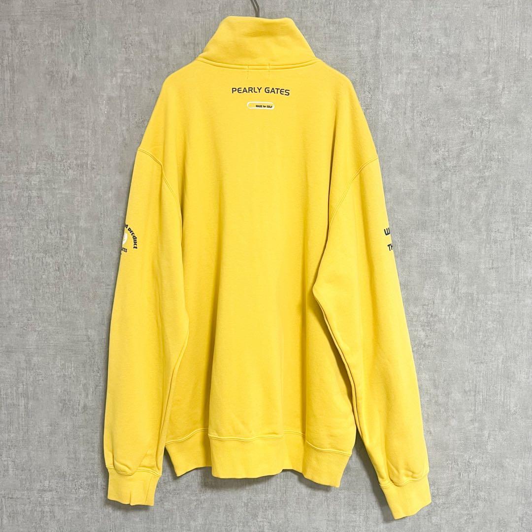 美品 PEARLY GATES タグ付 ハーフジップトレーナー XL