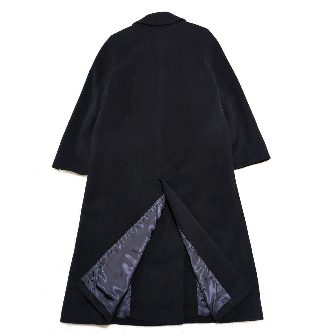 Allegri　アレグリ　三陽商会　ウールカシミヤロングコートブラック　イタリア