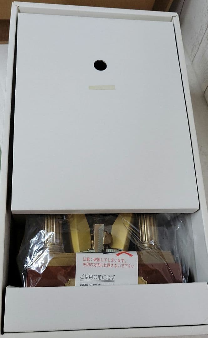 第一生命の非売品 ディズニー ミッキーコンサート ブロンズ像 オルゴール