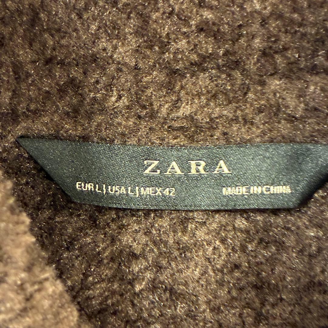 美品！ ZARA ダークブルー B-3タイプ フライトジャケット L