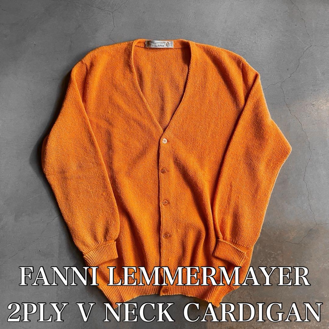FANNI LEMMERMAYER 2PLY アルパカ Vネックカーディガン