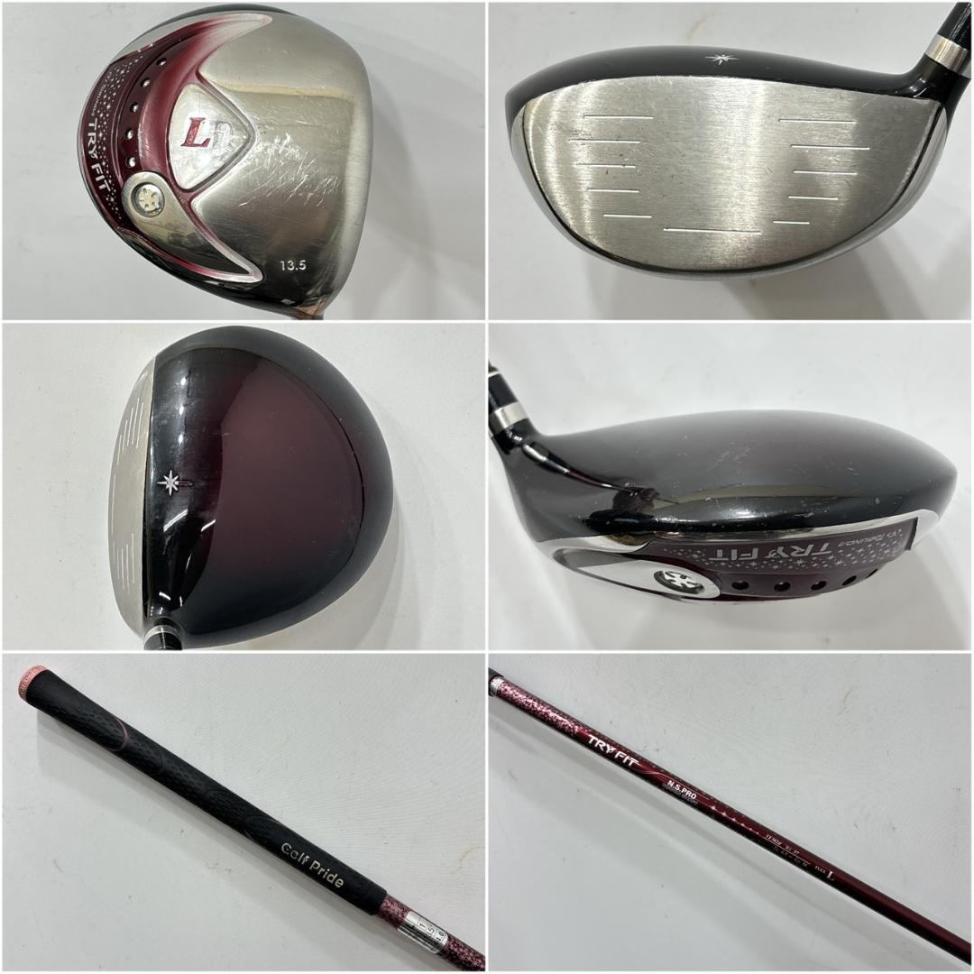 レディス右利き初心者用　トブンダ　TOBUNDA　ゴルフクラブセット　W2655