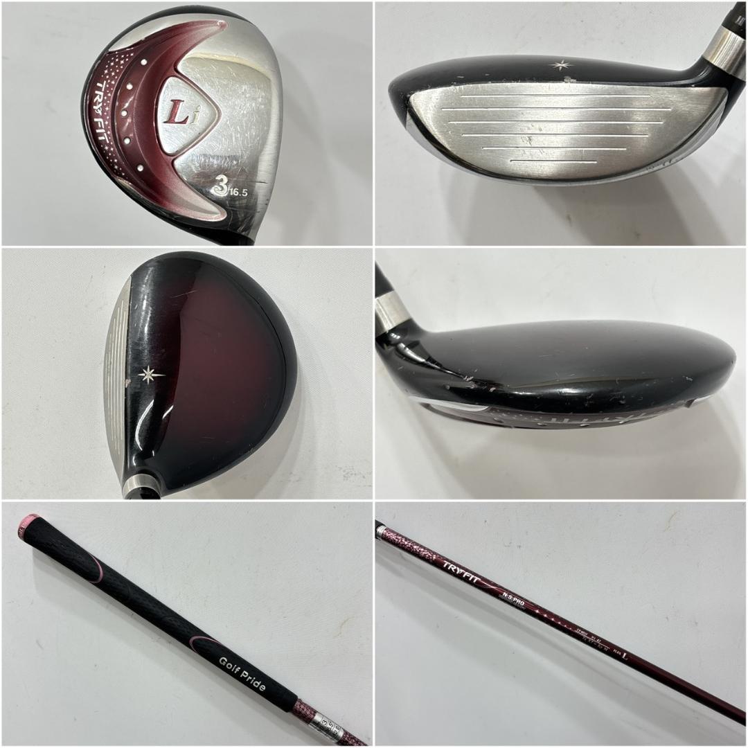 レディス右利き初心者用　トブンダ　TOBUNDA　ゴルフクラブセット　W2655