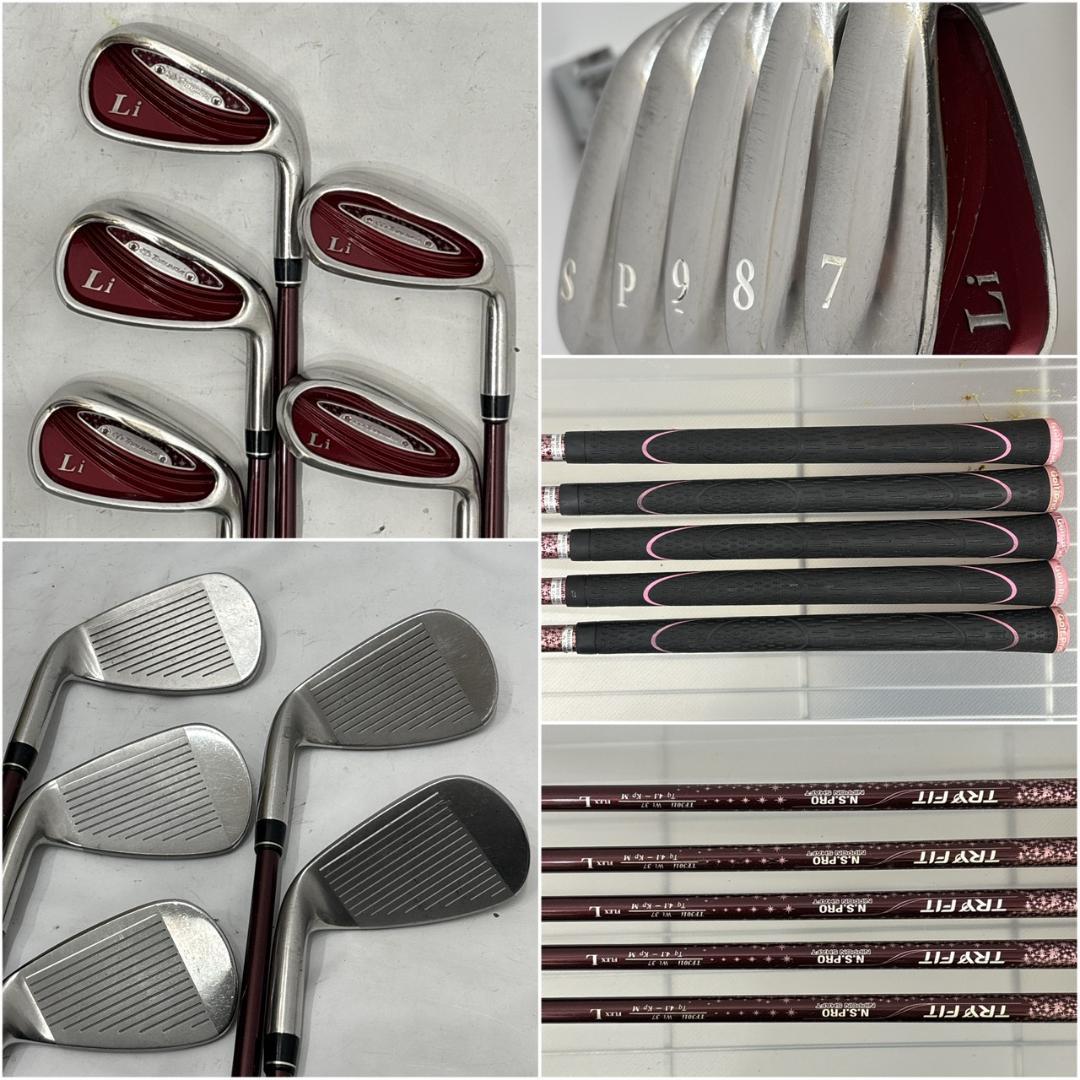 レディス右利き初心者用　トブンダ　TOBUNDA　ゴルフクラブセット　W2655