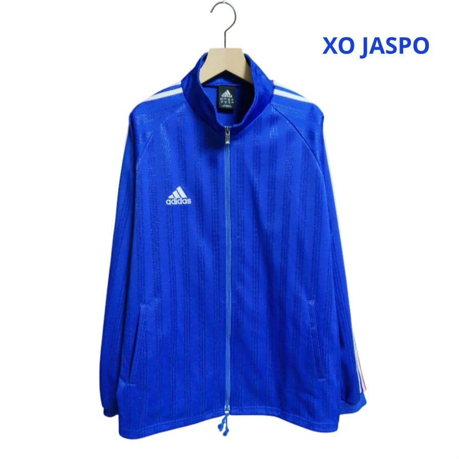 アディダス ジャージ上下セット【ジャケットXO パンツО】青シャドウ
