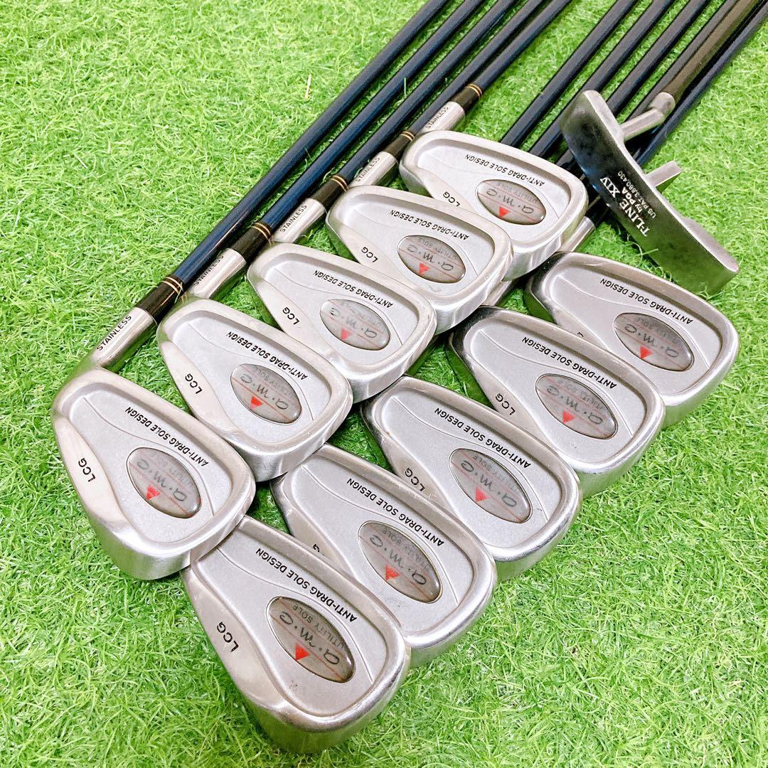 M11.テーラーメイド　ルコック初心者オススメ　ゴルフクラブ　メンズセット15本