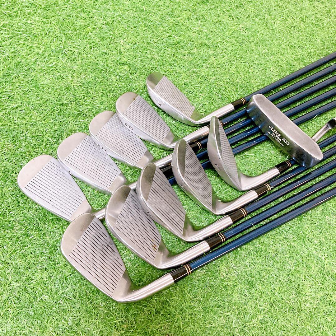 M11.テーラーメイド　ルコック初心者オススメ　ゴルフクラブ　メンズセット15本