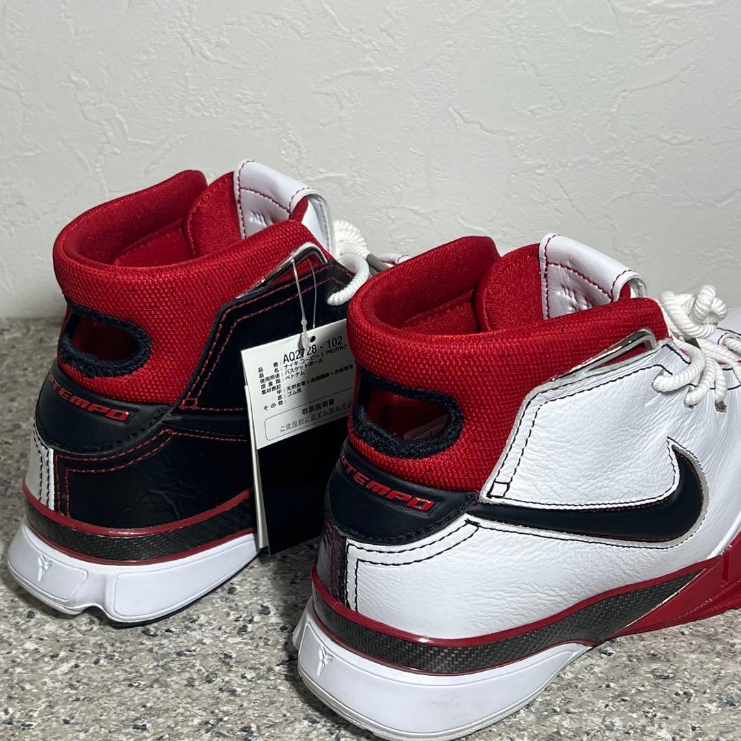 NIKE ナイキ コービー1 プロトロ ホワイト ブラック レッド プレミア