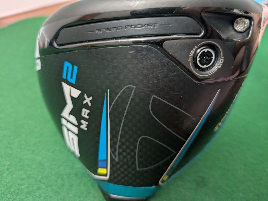 ヘッド単品　美品　Taylor Made ドライバーSIM2MAXロフト9°