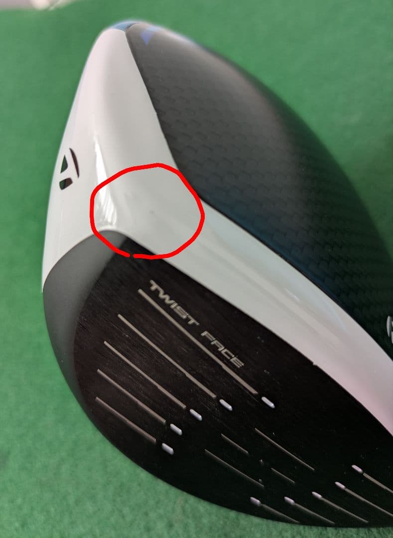ヘッド単品　美品　Taylor Made ドライバーSIM2MAXロフト9°