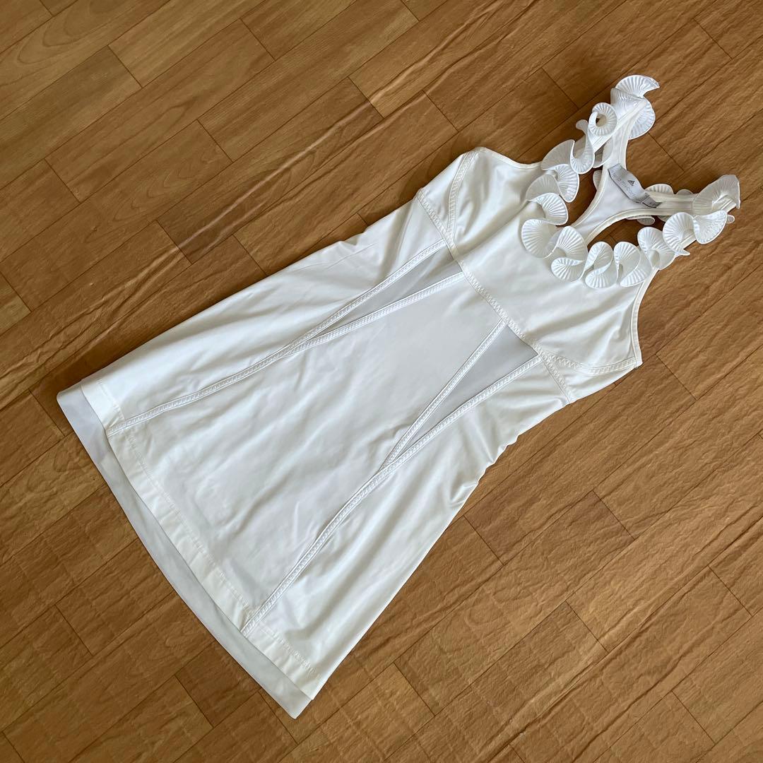 アディダス ステラマッカートニー ワンピース タンクトップ 花柄 XS