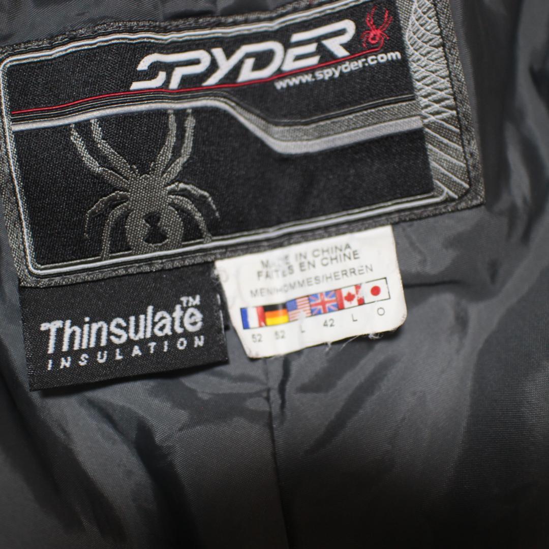 サスペンダー付 極美品】スパイダー【L】 シンサレート3M 透湿防水 パンツ