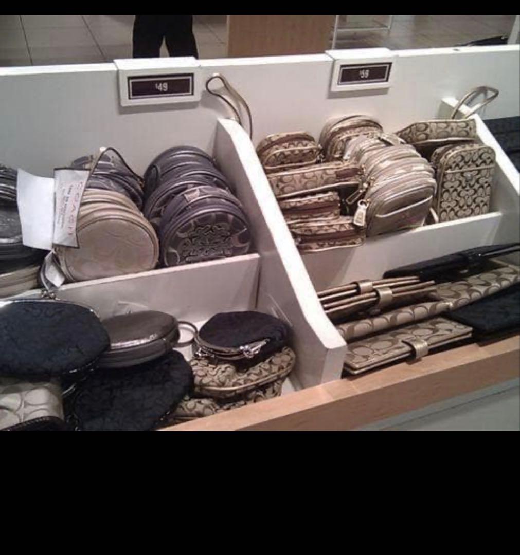 コーチ 長財布 COACH レザー シグネチャー ストロベリー 苺 プリント