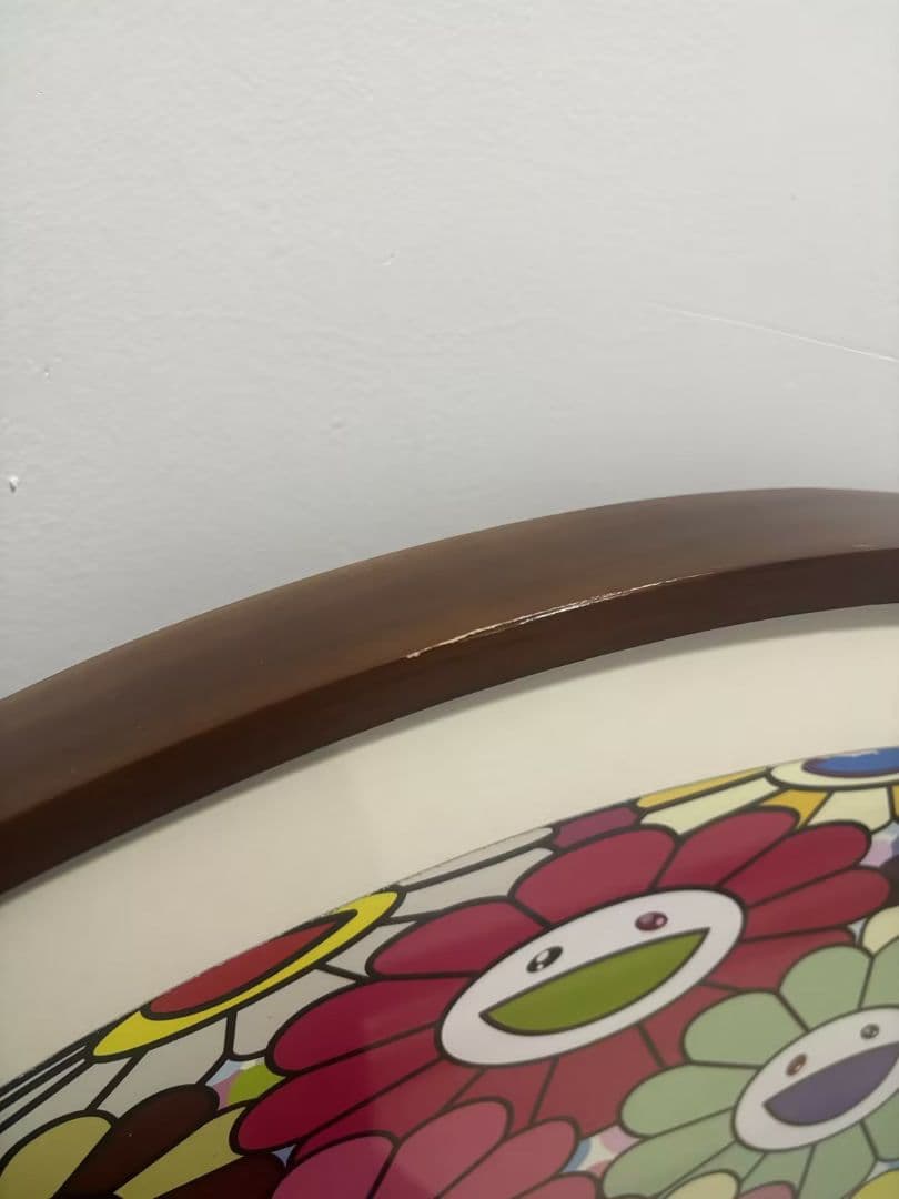 村上隆「お花畑の中に顔をうずめる」フラワー ポスター - メルカリ