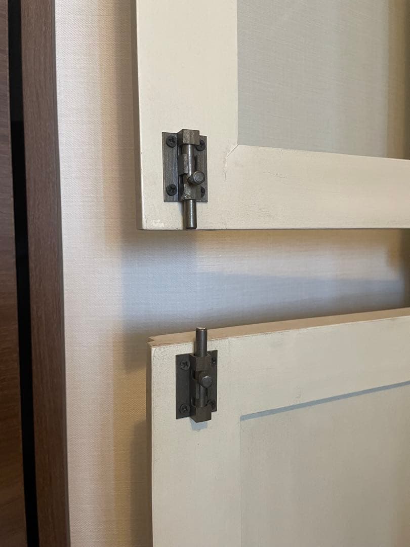 Blanc D'ivoireブランディボワール ガラスキャビネット アンティーク