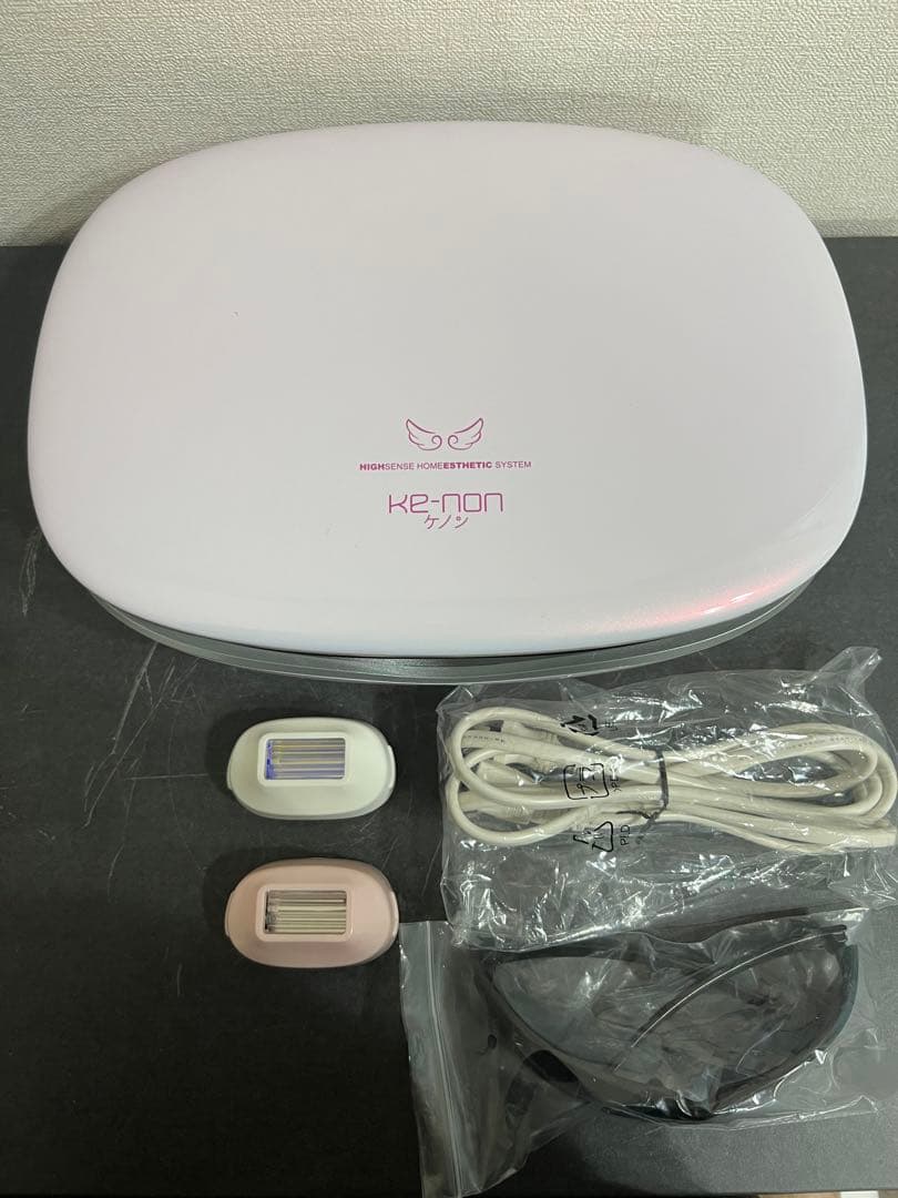 ケノン ver8.5 カートリッジ3個付ケノンver8.5 脱毛器 本体と