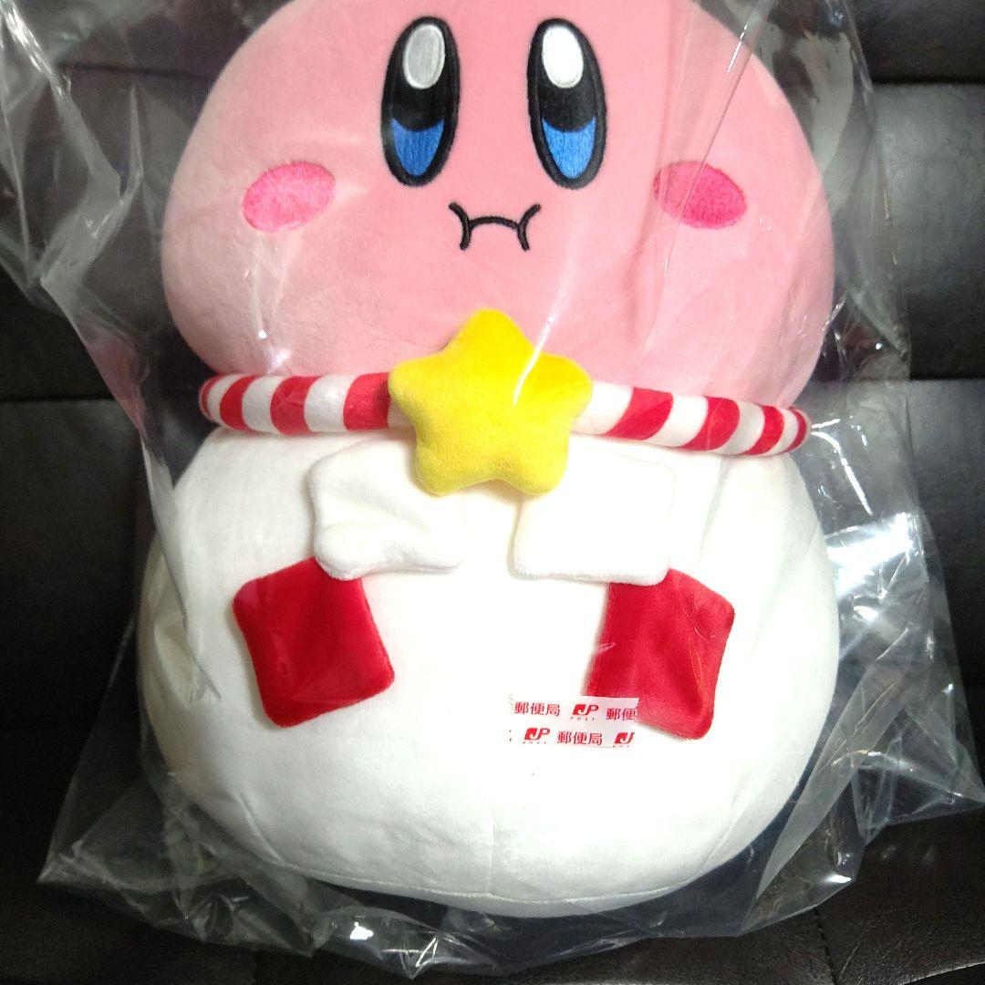 郵便局限定 星のカービィ おもちもちもちクッション（ほおばり