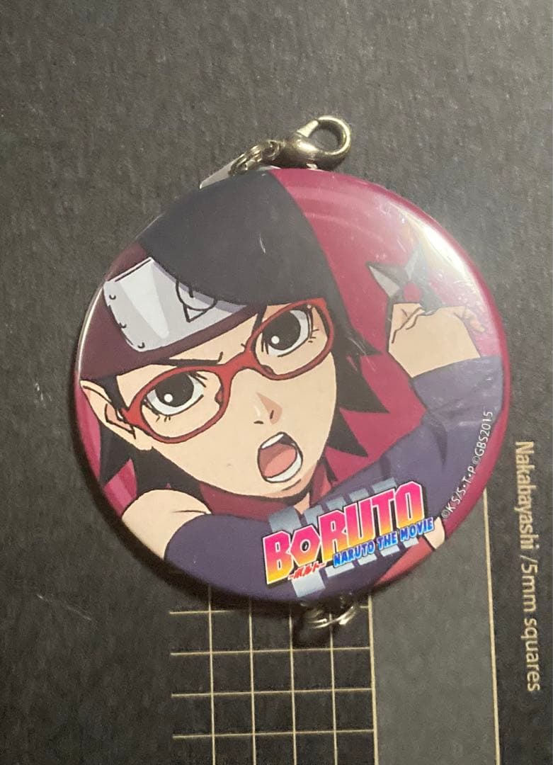 BORUTO うちはサラダ 缶バッジ - メルカリ