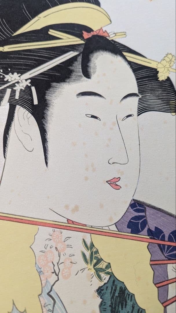 古法純手摺木版画■未刊 浮世絵美人名画撰■アダチ版画研究所