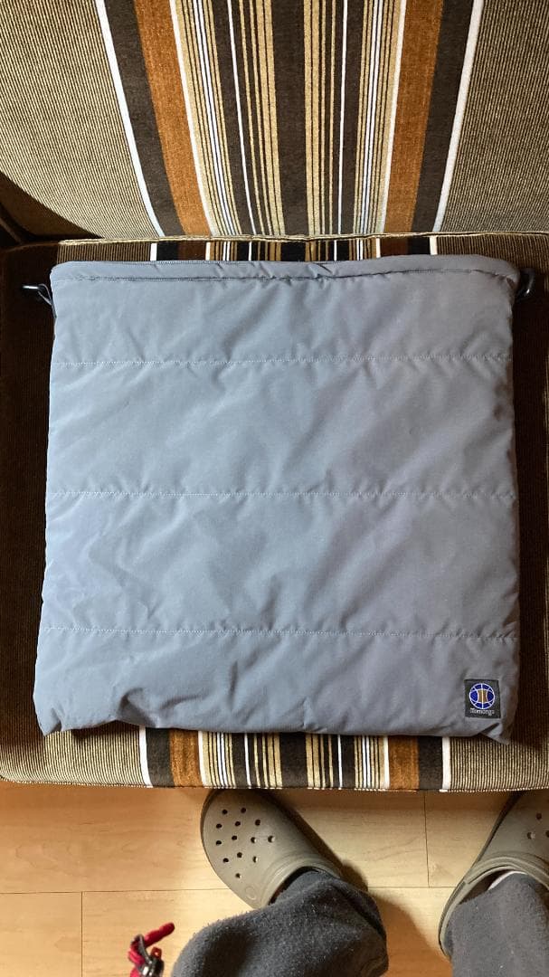 【中古】Makuake　2025　モモンガ５　着る暖房　チャコール　サイズＳ