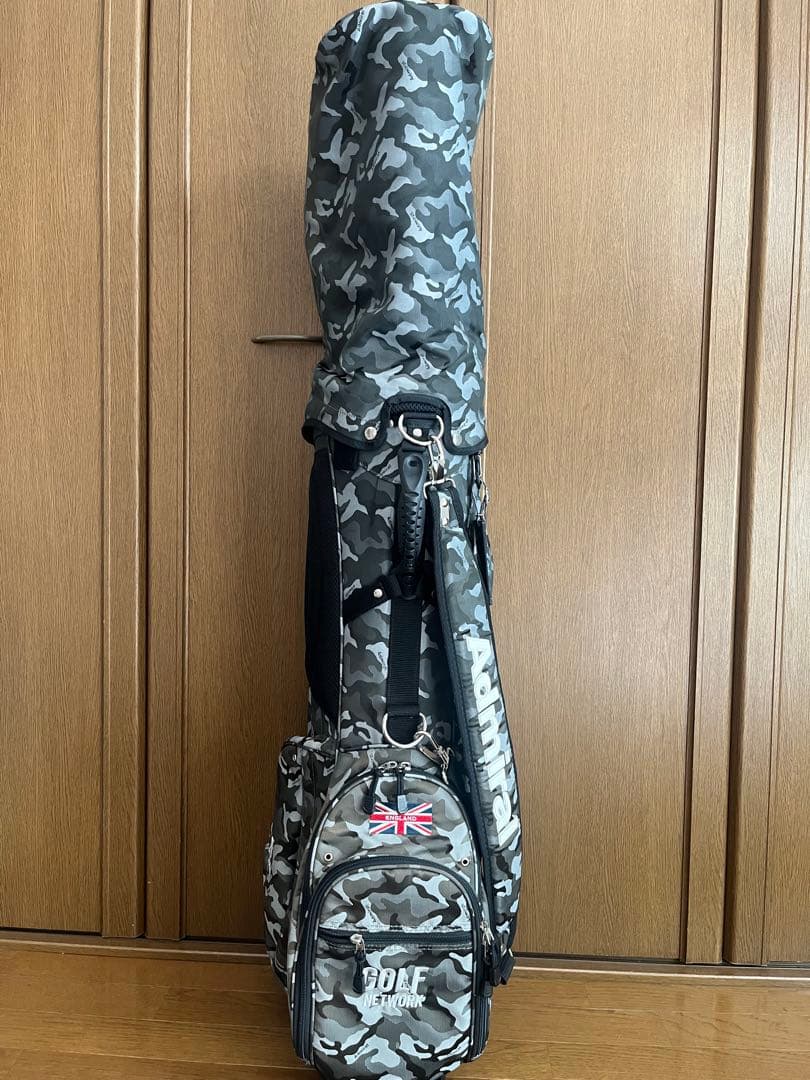 Admiral ✖️GOLF NETWORK 迷彩キャディバッグ