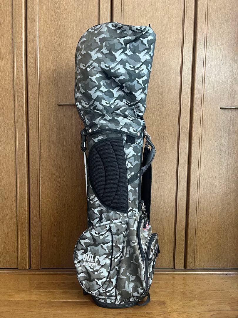 Admiral ✖️GOLF NETWORK 迷彩キャディバッグ